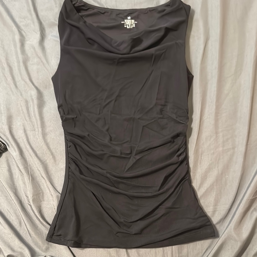 Elegant Black Sleeveless Top